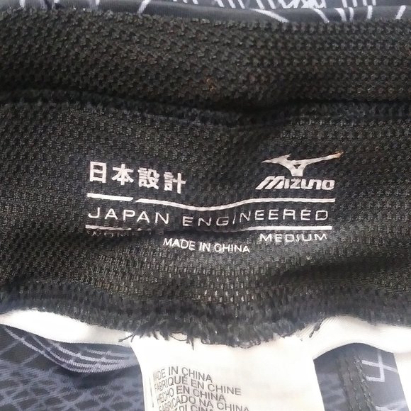 MIZUNO Lotus 3/4 Tights Running Crop Leggings Athletic Activewear Yoga Pants New - Picture 6 of 10